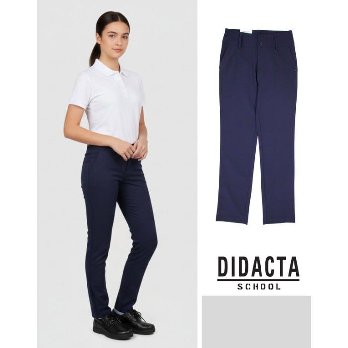 PANTALON ESCOLAR P/ NINAS 10-16