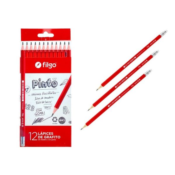 LAPIZ HB 12PZAS 18CM