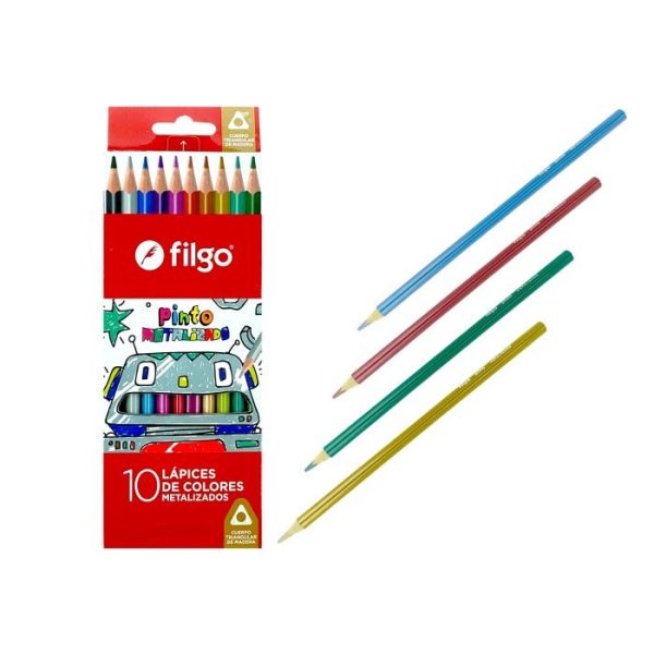 LAPICES DE COLORES 10PZAS
