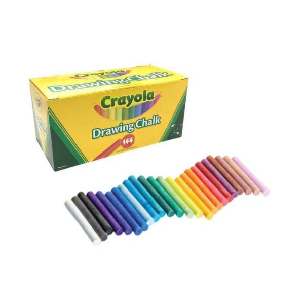 TIZA D/COLORES 144 PZAS