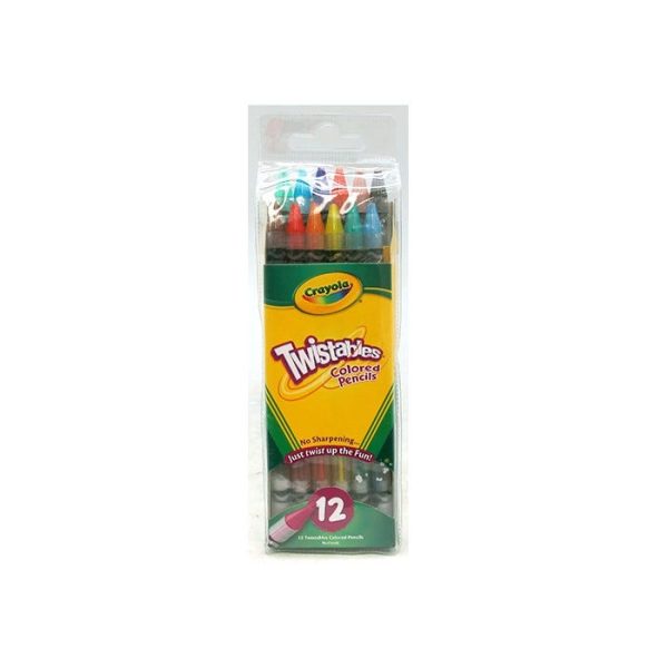 LAPICES P/COLOREAR TORNEABLES 12PZAS