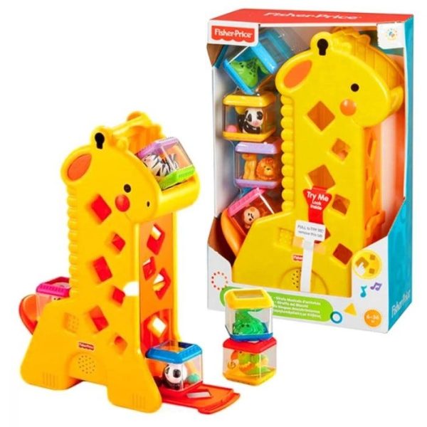 FISHER PRICE JIRAFA PEEK-A-BLOCKS