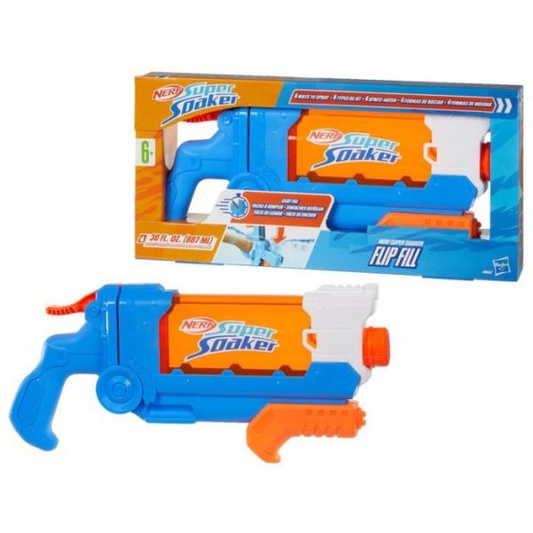 NERF LANZADOR DE AGUA FLIP FILL