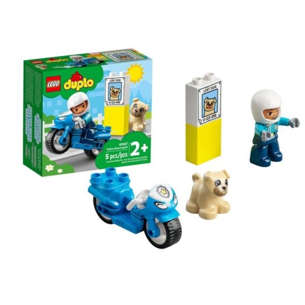 LEGO DUPLO MOTO DE POLICIA