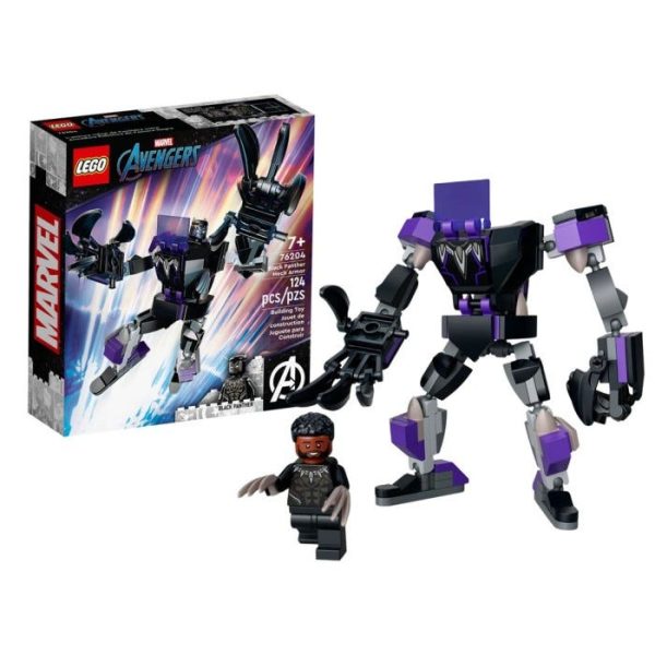 LEGO MARVEL ARMADURA BLACK PANTHER