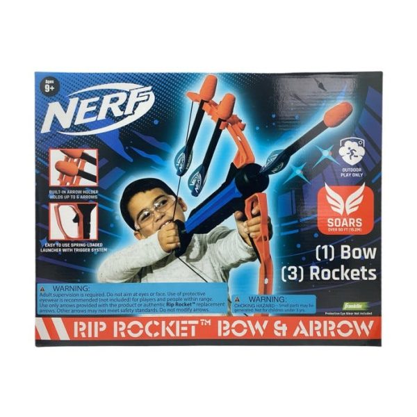 NERF ARCO Y LANZADOR DE FLECHAS
