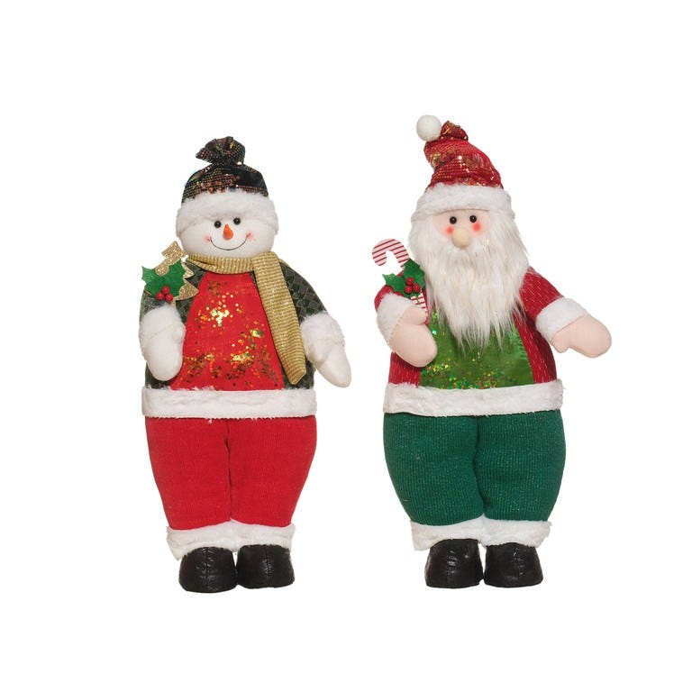 FIG SANTA HNIE 64CM ROJO-VERDE S2