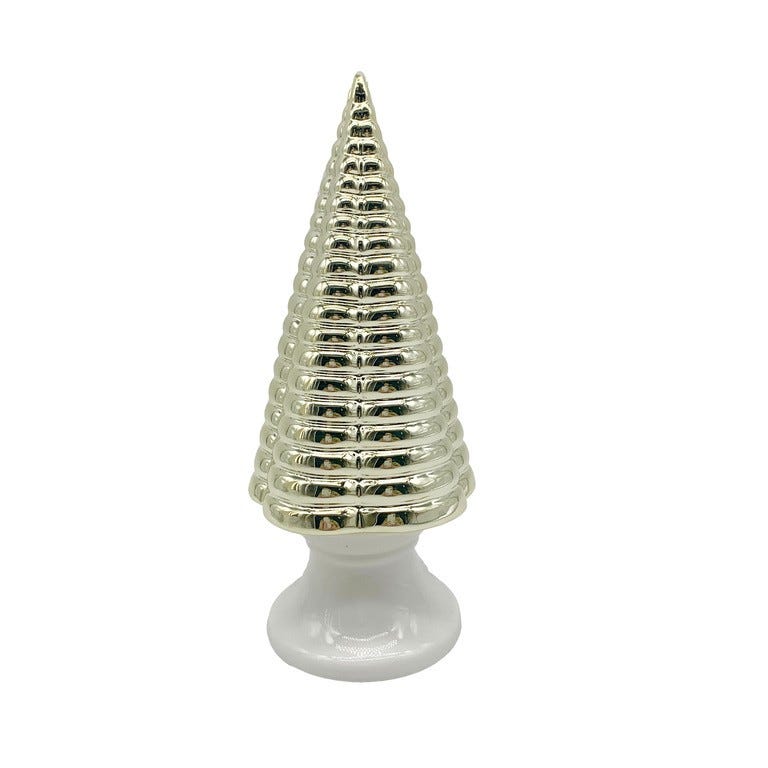 ADORNO ARBOL 17.9CM DORADO