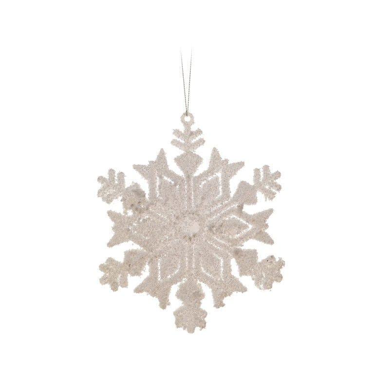 ORNAMENTO 12X15CM BLANCO NIEVE