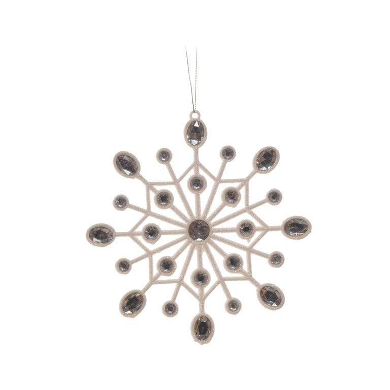 ORNAMENTO 16X17CM BLANCO TIFFANY