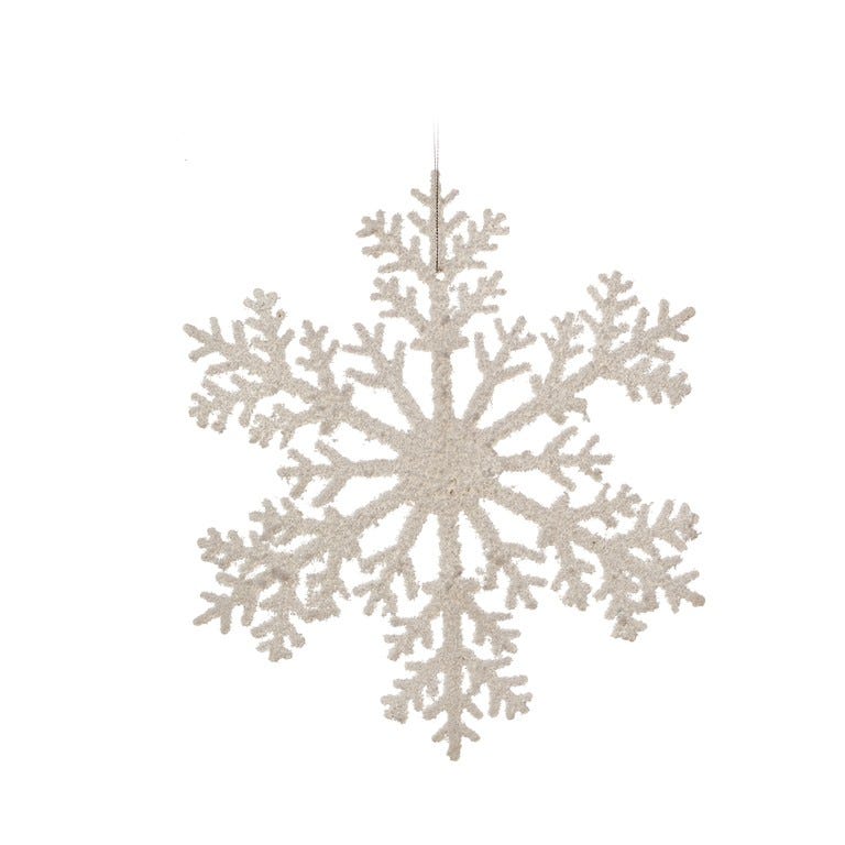 ORNAMENTO 22X25CM BLANCO NIEVE