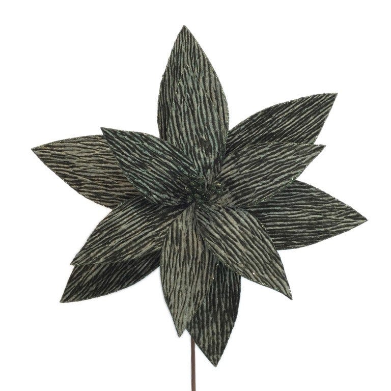 PONSETIA 31X30CM 12P VERDE