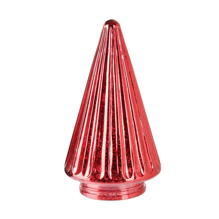 ADORNO ARBOL 107X19CM ROJO