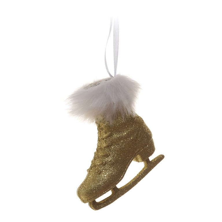 ORNAMENTO 11X10CM DORADO