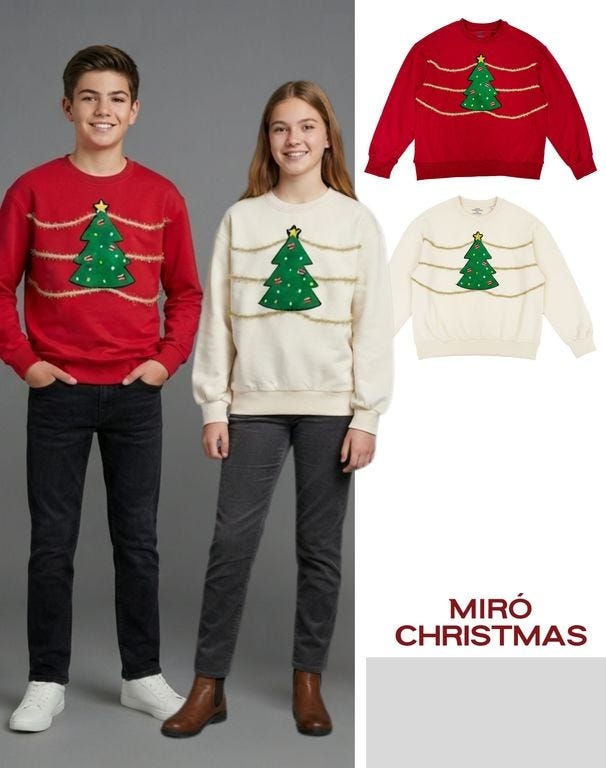 SUETER P/ NINOS M/L 10-16