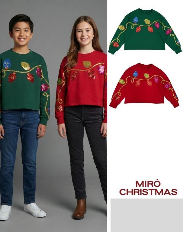 SUETER P/ NINOS M/L 10-16