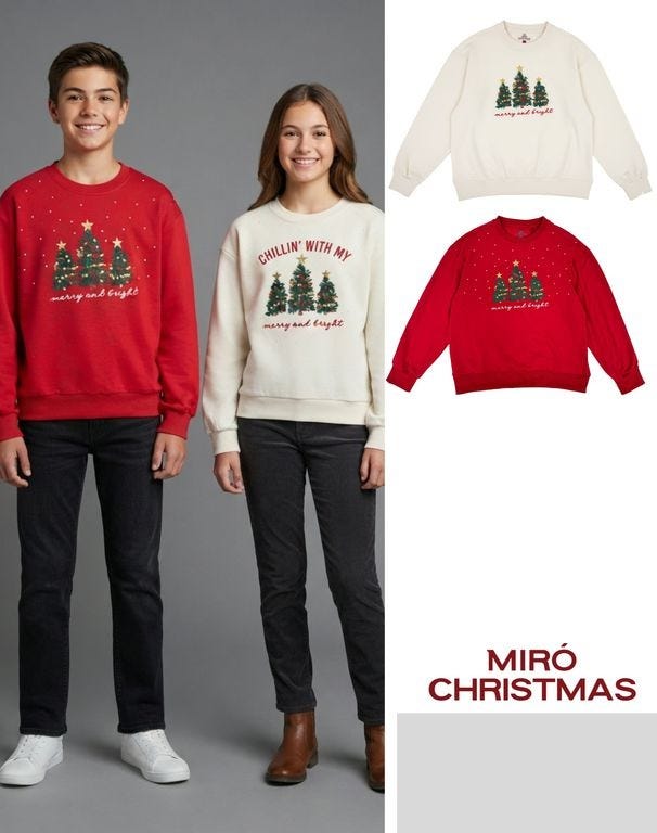 SUETER P/ NINOS M/L 10-16