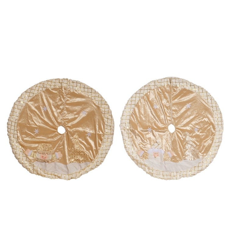 FALDA P-ARBOL 106CM DORADO S2