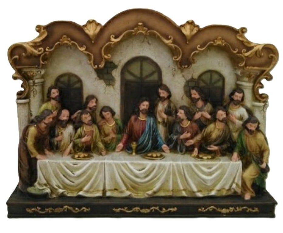 CUADRO ULTIMA CENA 39CM