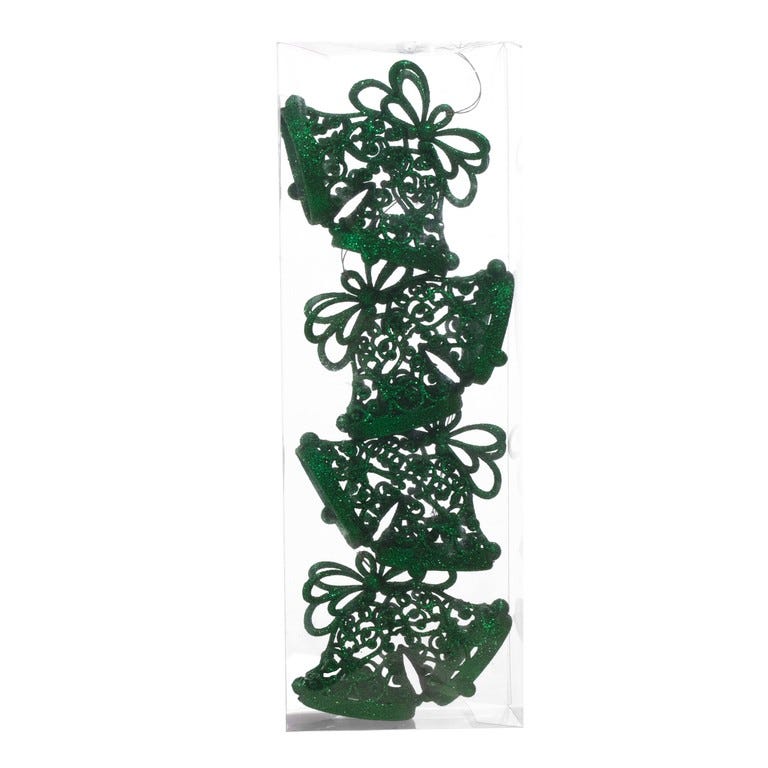 JGO 4 CAMPANAS 14.5X3.5X14.5CM VERD