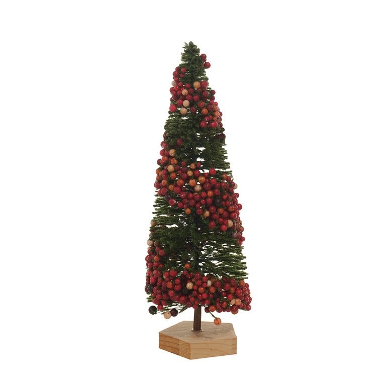 ARBOL 10X30CM ROJO-VERDE