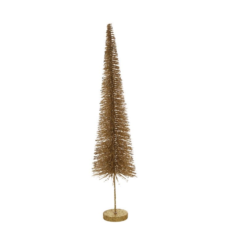 ARBOL 12X58CM DORADO
