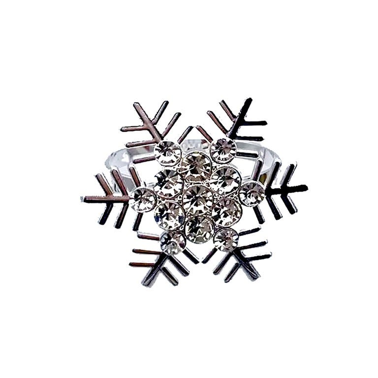 JGO 6 SERVILLETEROS 6CM PLATEADO
