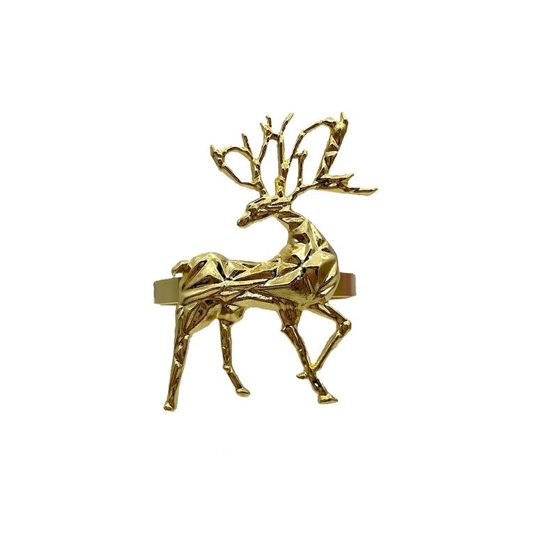 JGO 6 SERVILLETEROS 6CM DORADO
