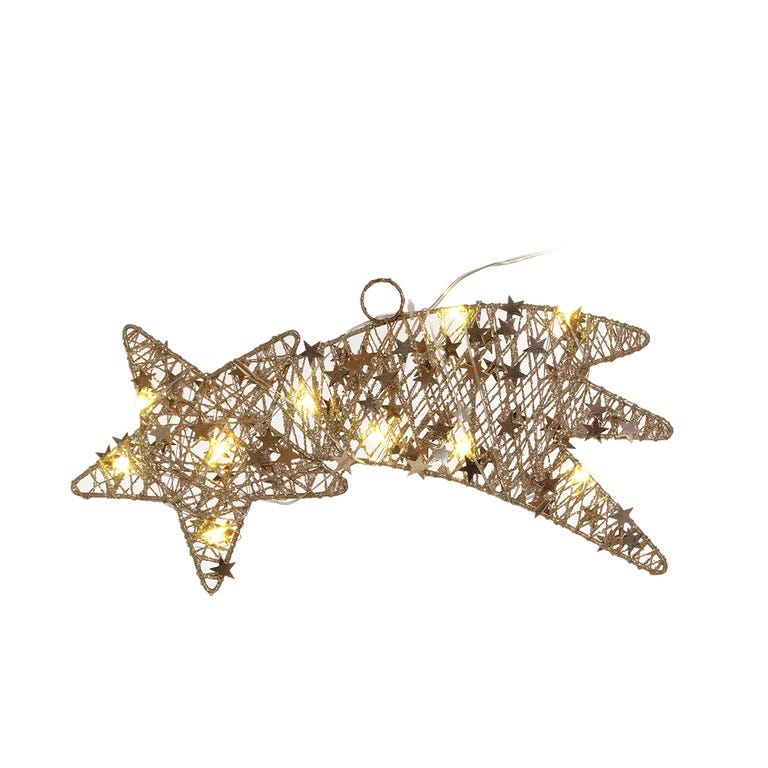 ESTRELLA C-10 LUCES LED 32CM CHAMP