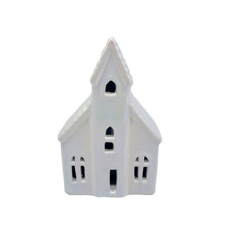 ADORNO CASA LED 13.1CM BLANCO