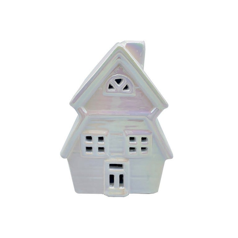 ADORNO CASA LED 13.1CM BLANCO