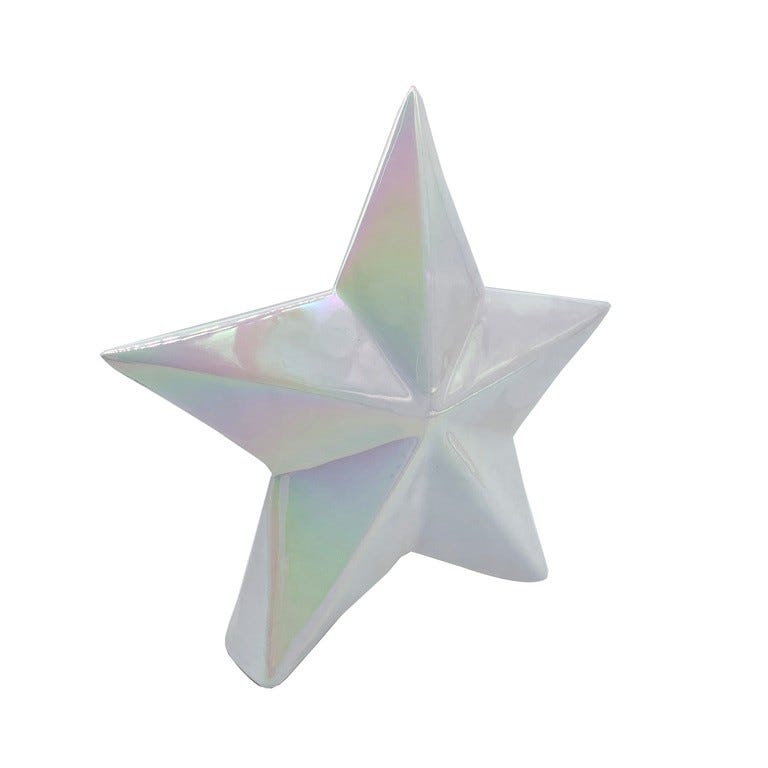 ADORNO ESTRELLA 17.8CM BLANCO