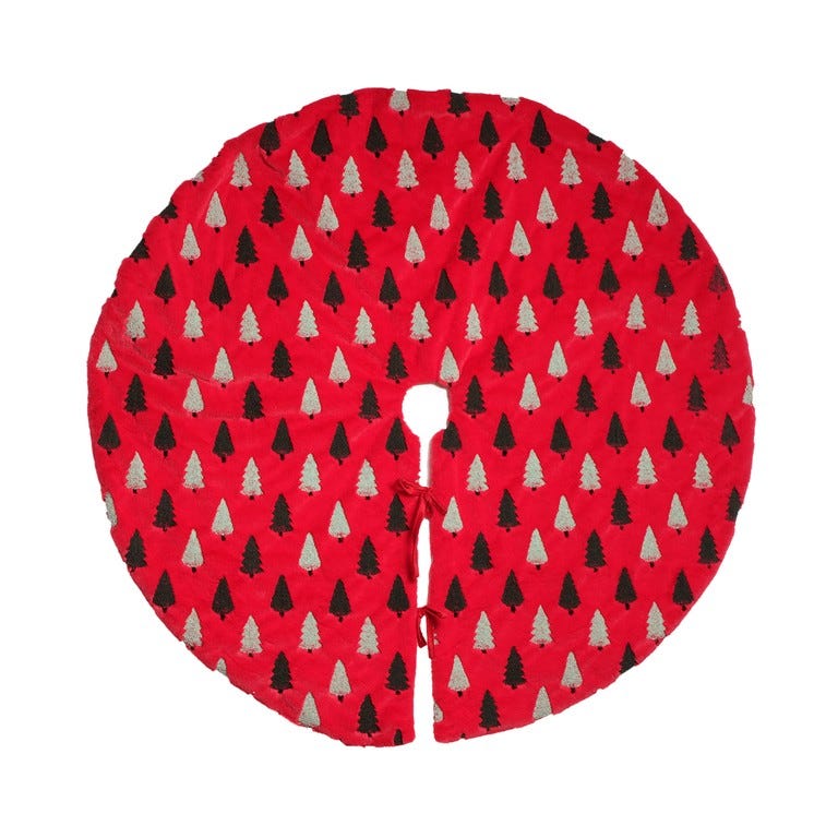 CAMINO D-MESA 35CM ROJO-BLANCO
