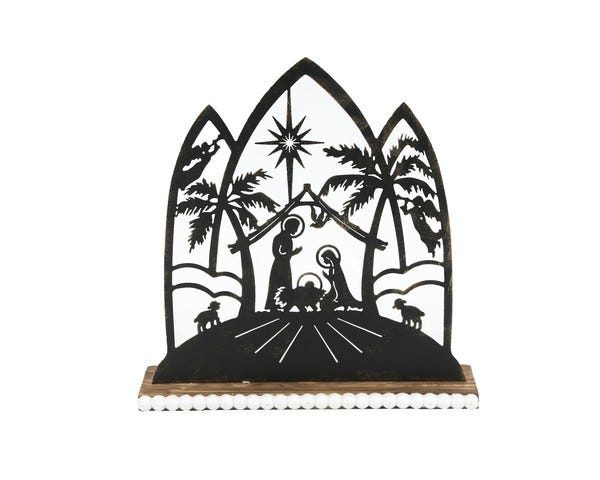 NACIMIENTO 5.7X23.5X22.9CM NEGRO-NATURAL