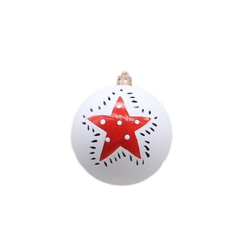 ESFERA NAVIDENA 8X9X8CM