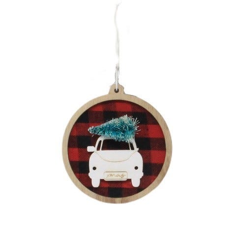 ORNAMENTO NAVIDENO 10X2X10CM