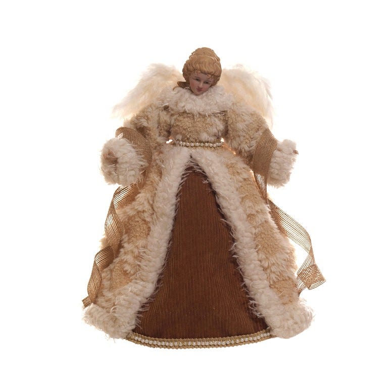 PUNTA D-ARBOL ANGEL 30CM NATURAL